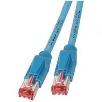Cable de red Cat.6a S/FTP 3m azul LSOH