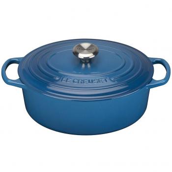 Le Creuset 31cm Oval Dutch Oven with Metal Knob in Marseille