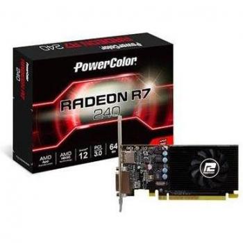 PowerColor AMD Radeon R7 240 2GB 64-Bit GDDR5 Graphics Card