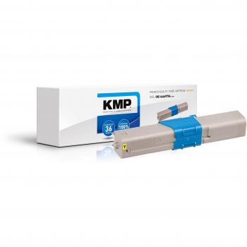 Toner Compatible KMP O-T30 Amarillo OKI 44469704 2000 Páginas