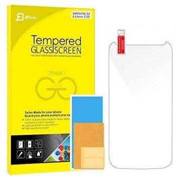 JETech® Vidrio Templado Protector de Pantalla Empaquetado al por Menor para Samsung Galaxy S4 S IV