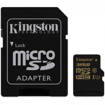 Kingston SDCA10/32GBSP - Tarjeta microSD de 32 GB