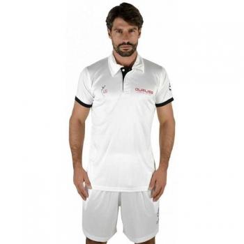 Duruss Urban Sport - Polo para Hombre, Color Blanco, Talla XL