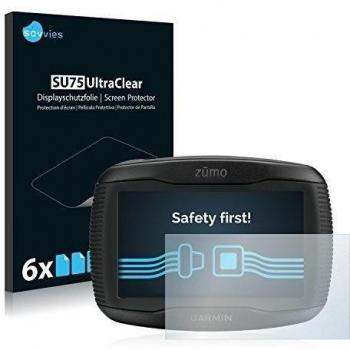 savvies Protector Pantalla Compatible con Garmin Zumo 395LM