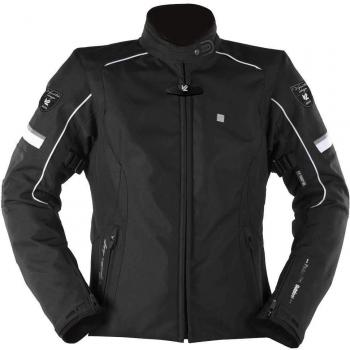 V Quattro Design Livya – Chaqueta para mujer, color negro/blanco, talla S