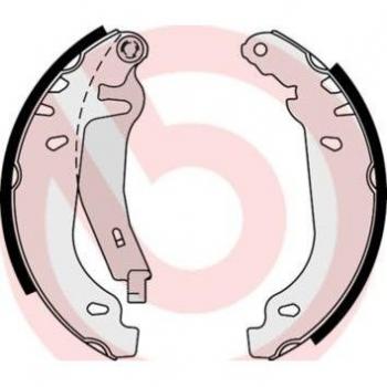Kit de zapatas de freno BREMBO S 61 539 para frenos de tambor