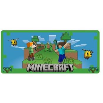 Alfombrilla de Escritorio Grande Minecraft 80 x 35 cm - Tapete Gaming Multicolor para Niños y Fans