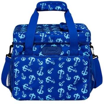 Bolsa Nevera Isotérmica Azul Anemoss 18,5L Aluminio y Poliéster Oxford