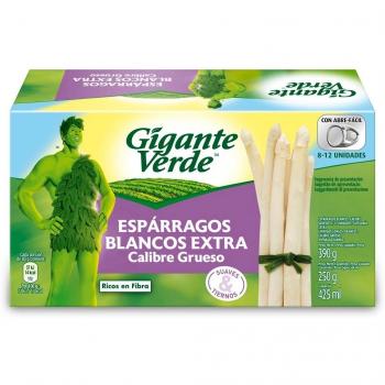 Gigante Verde - Lata Espárragos Blancos Calibre Grueso 390 g