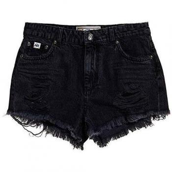 Superdry Shorts Eliza Cut Negro para Mujer 34 Negro