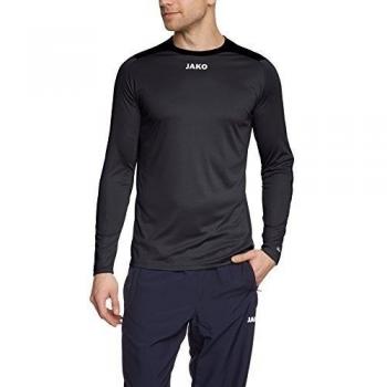 JAKO Torwarttrikot Copa - Camiseta de portero de fútbol para hombre, color antracita / negro, talla S