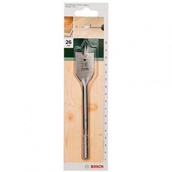Bosch Professional 2 609 255 270 Broca fresadora Plana, Hexagonal, Plateado, 26 mm