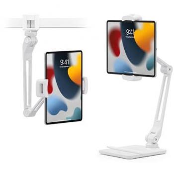Soporte Activo Ajustable HoverBar Duo para Móvil/Smartphone y Tablet/UMPC Blanco