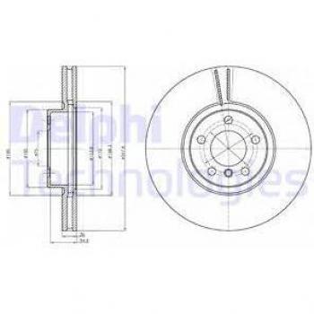 Disco de freno DELPHI BG9063C