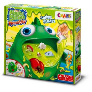 Craze Magic Slime Monster Juego de Mesa - Juego de mesa creativo, incluye slime mágico, monstruos moldeables, herramientas para jugar, fomenta la creatividad y la motricidad fina, ideal para niños a partir de 6 años