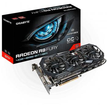 Gigabyte Radeon R9 FURY 4GB AMD Radeon R9 Fury 4GB - Tarjeta gráfica
