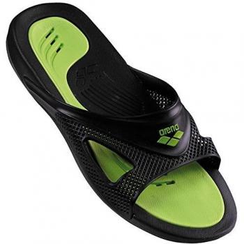Arena Hydrofit - Chanclas de piscina para hombre negro black,black,green Talla:41