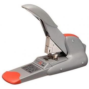 RAPID 21698301 - Grapadora de gruesos y especiales con tecnología Flat-Clinch modelo DUAX color plata/naranja
