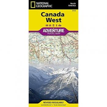 Canada West adv. ng wp: Travel Maps International Adventure Map