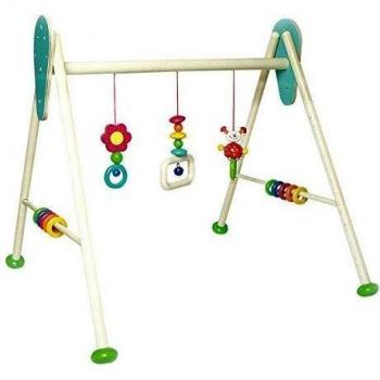 Hess 13373 - Barra de actividades de gimnasio para bebé, diseño escarabajo Tom