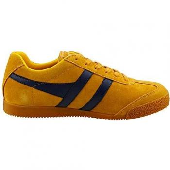 Gola Harrier Suede Sneakers for Men in Sun Navy