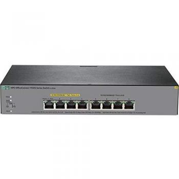 Hewlett packard enterprise officeconnect 1920s 8g ppoe 65w gestionado l3 gigabit ethernet 101001000 energia sobre ethernet poe 1u gris switch de red