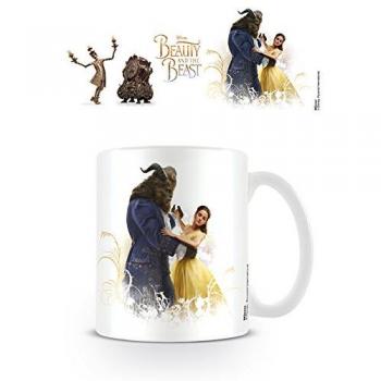 Belleza y la bestia película Dance taza de cerámica, multicolor