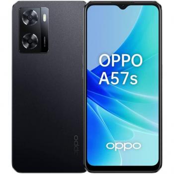 Smartphone OPPO A57s 4GB RAM, 128GB Almacenamiento, Cámara 50MP, Pantalla 6.56, Batería 5000mAh, Color Negro Desbloqueado