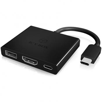 Icy Box dk4031 de CPD Combo adaptador unterstuetzt C USB 3.0 Type A 1 x USB 3.0 Type A