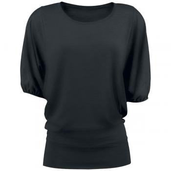 Forplay Camiseta Leisure Prenda mujer larga Negro XL