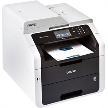 Brother MFC-9330CDW - Impresora Multifuncional Láser Color con Fax, WiFi y Doble Cara Automática, 2400 x 600 DPI, USB/Red/WiFi