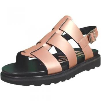 Kickers Neosinead Women's Barefoot Metallic Pink Sandals