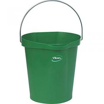 Cubeta de Plástico Vikan 12L - Resistente a Temperaturas Extremas y Aprobada para Alimentos