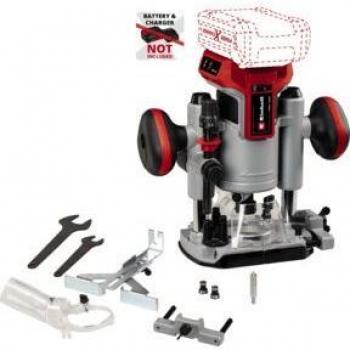 Fresadora Inalámbrica Einhell TP-RO 18 Li BL - Solo, 18V, Motor Sin Escobillas, Sin Batería ni Cargador