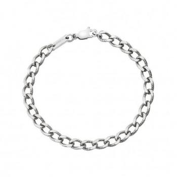 Pulsera de Hombre Breil Gritty en Acero Plata, Modelo TJ3531, Talla Única, Sin Piedras