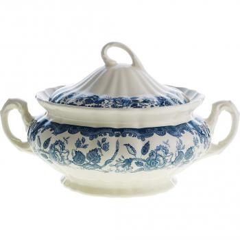 Sopera Ceilan de Porcelana La Cartuja de Sevilla