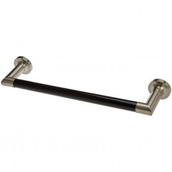 Pomdor - Toallero chester pvd niquel mate - negro heritage