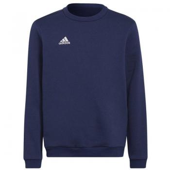 Sudadera de fútbol Adidas Entrada 22 Stadium para niños, características: diseño clásico con capucha, tejido transpirable AEROREADY que absorbe la humedad, puños y dobladillo ajustados, logo de Adidas en el pecho