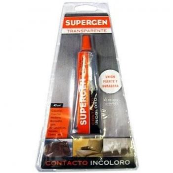 Pegamento supergen contacto incoloro