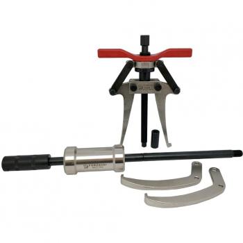 Extractor de interiores y exteriores ajustable con barra de impacto
