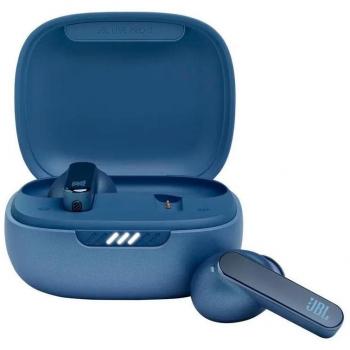 JBL Live Pro 2 TWS Auriculares Inalámbricos con Cancelación Adaptativa de Ruido, True Wireless Stereo (TWS), Azules