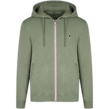 Faguo Mesnil Cotton Hoodie for Men in Khaki