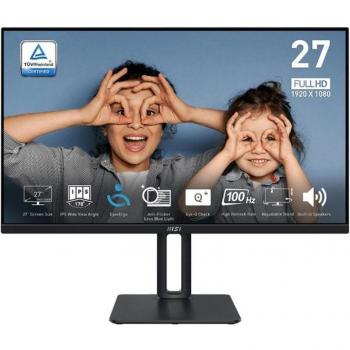 MSI PRO MP275P 27 Full HD IPS 100Hz VGA HDMI Monitor