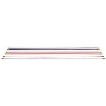 HellermannTyton Cable Scout+ Extension Rods 4mm White Pair 897-90005