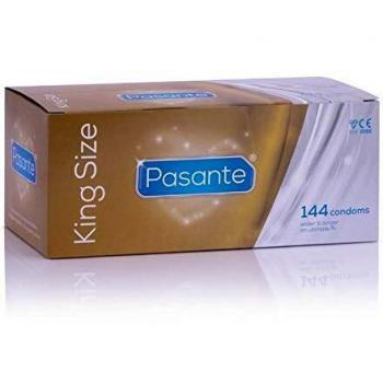 Pasante King Size Condoms – Paquete 144 preservativi Talla Grande