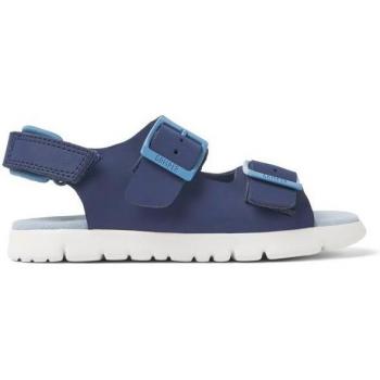 CAMPER Oruga - Sandals for Girls - Blue, Smooth leather, size 28 and size 10.5