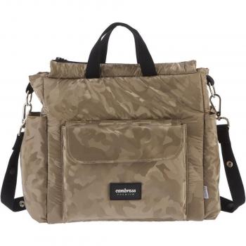 Bolso maternal Cambrass Cripsi beige 16x43x37 cm