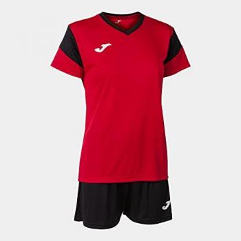 Joma Phoenix Women's Football Set Red Black