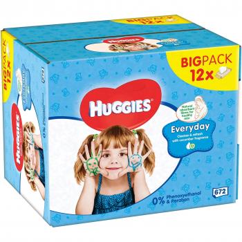 Huggies Toallitas para Bebé, Multiusos - 672 Unidades