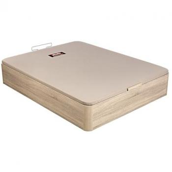 Canapé Abatible de Madera Naturbox 2.0 con Espacio de Almacenamiento y Tapa Transpirable - Entrega y Montaje en Domicilio - Varios Colores